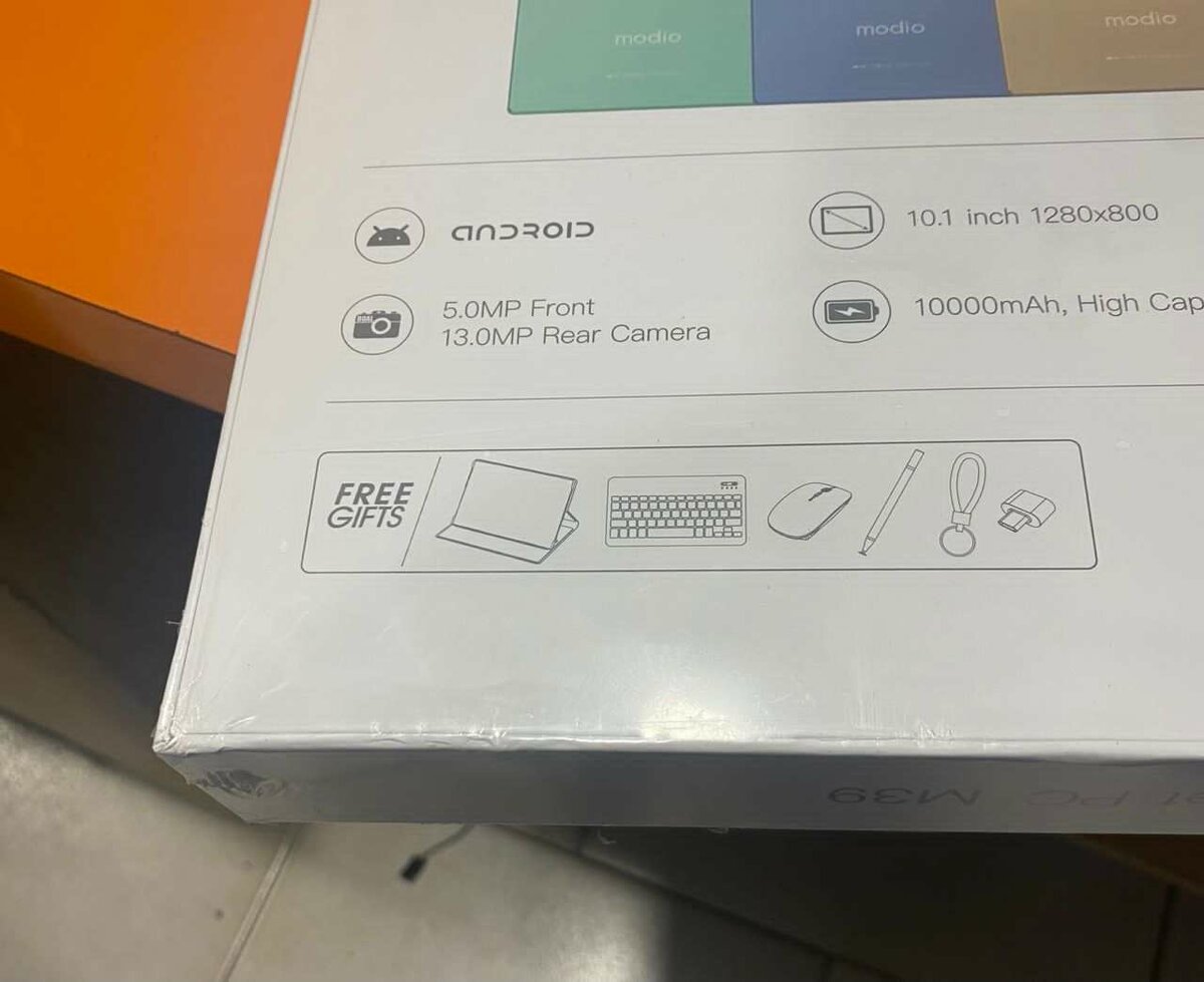 Tablette Android Modio M39