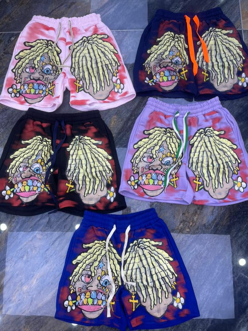 Shorts imprimés colorés