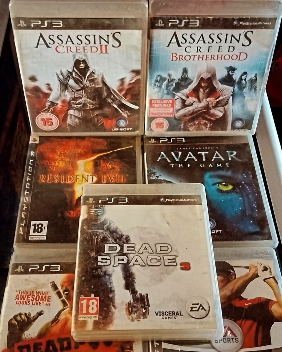 PS3 videogames | K 199 each.