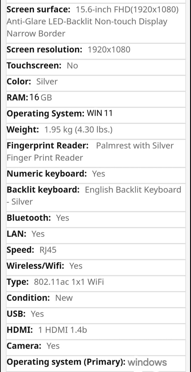 DELL i5 8GEN