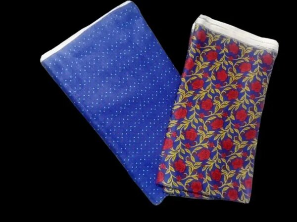 Ladies 2pc beautiful unstitched dress