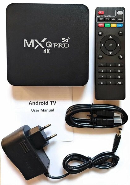 Box tv Android 8Go + 128 Go
