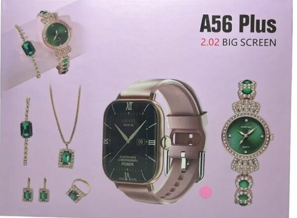 Montre connectée moderne rose