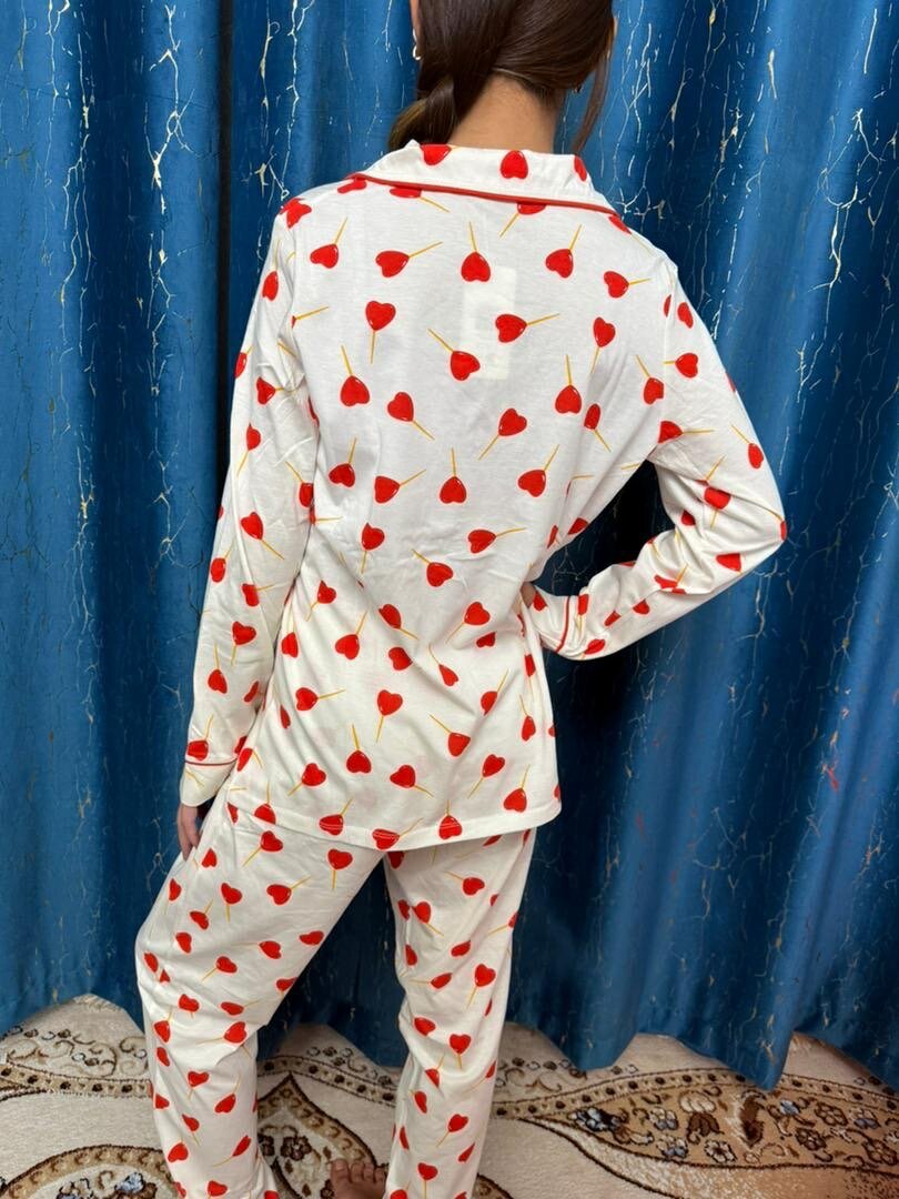 Пижама женская хлопок.Размерный ряд 46 по 56