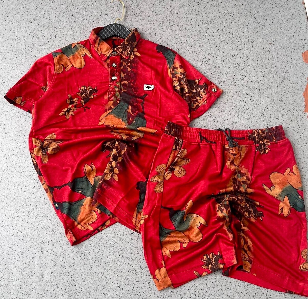 Flower Lacoste Top & Down