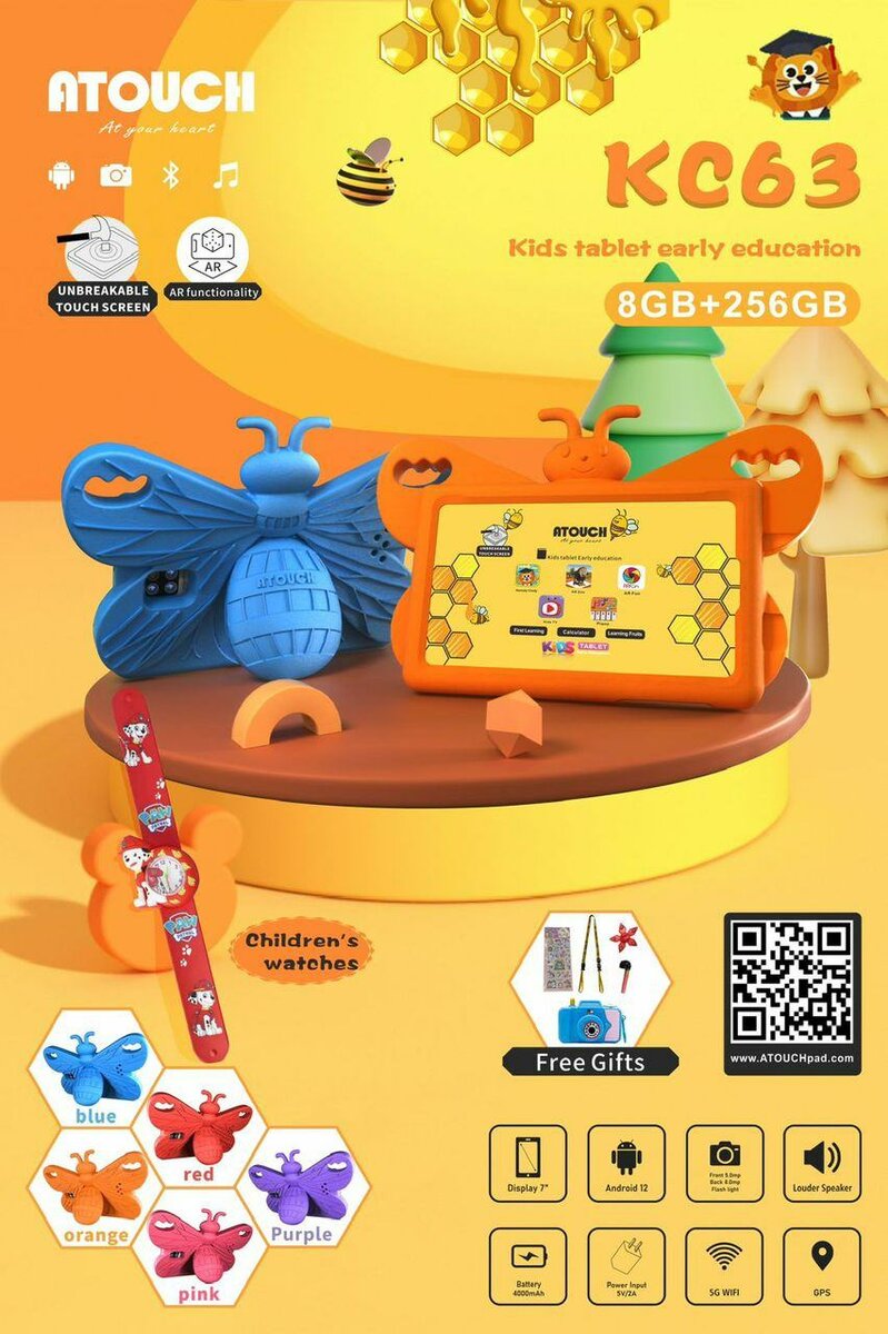 Tablette éducative enfants KC63