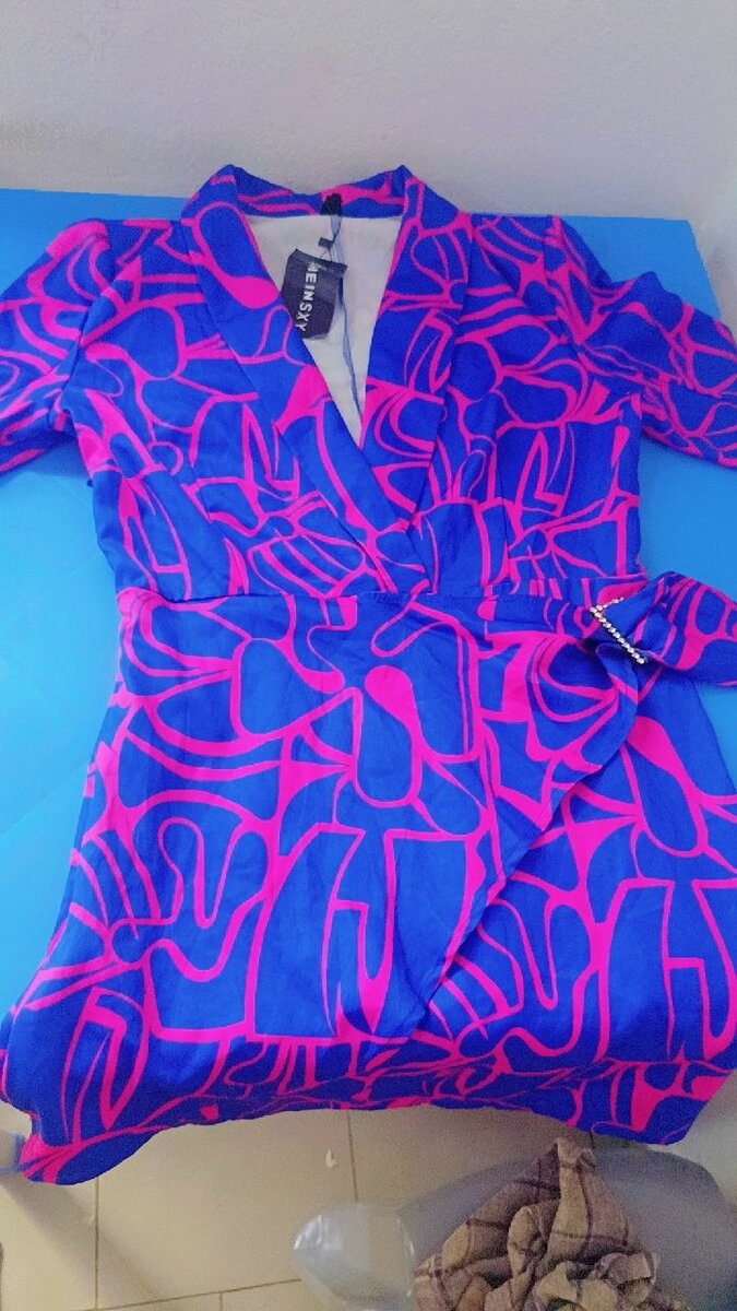 Robe Kimono Colorée FemmeShein