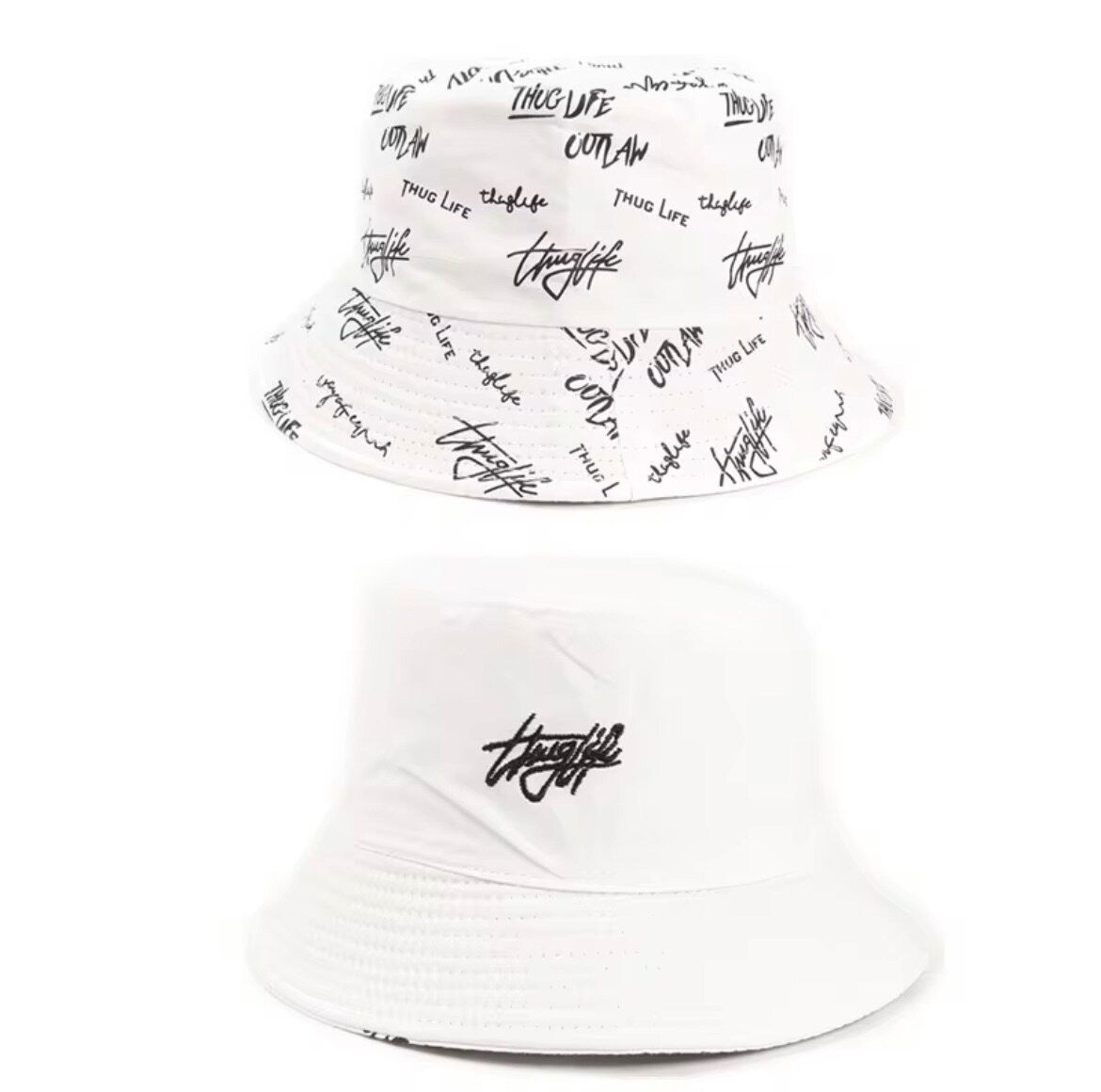 Chapeau bob réversible style urbain