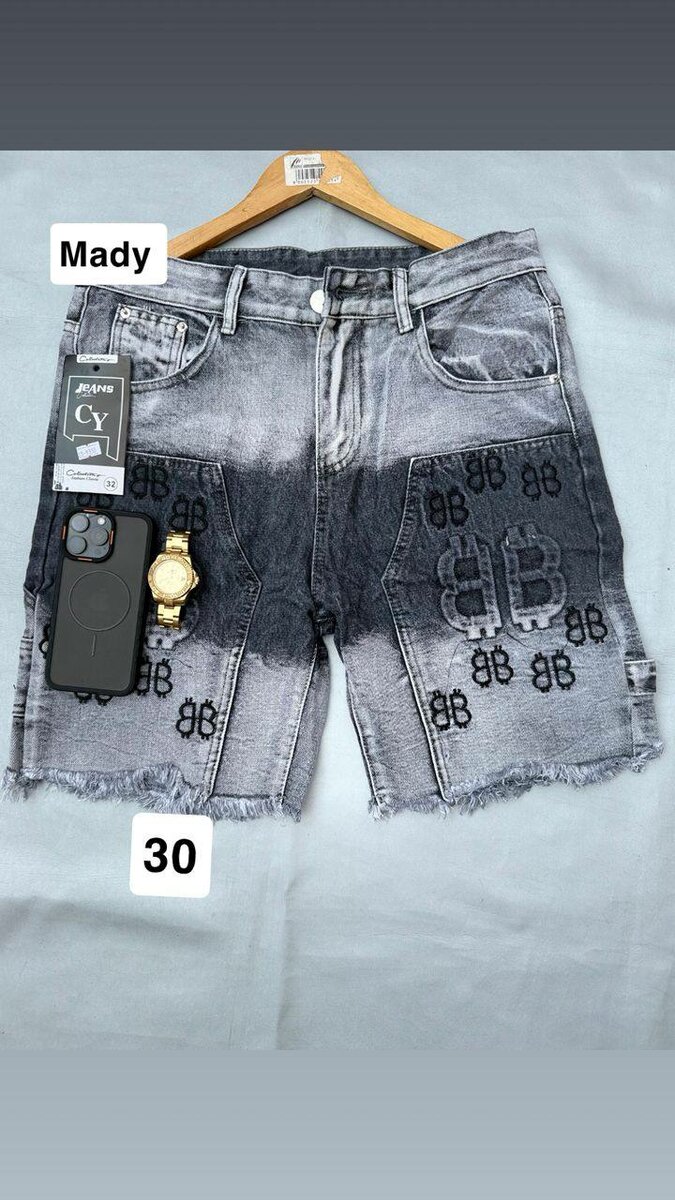 Shorts en jean tendance homme