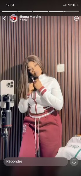 Ensemble de sport moderne