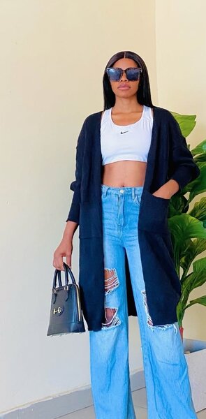 Cardigan  blue large