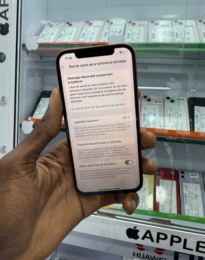 iPhone Rouge Reconditionné