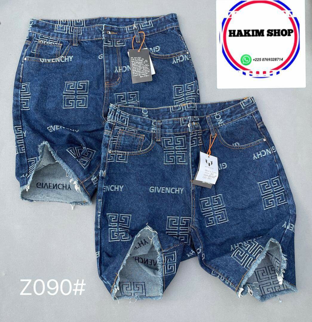 Shorts en denim mode homme