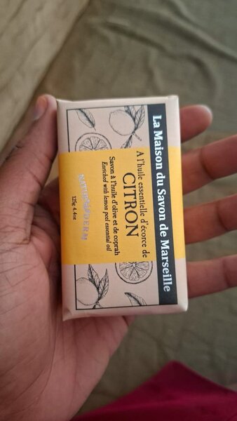 02 Savons Citron Naturel 125g