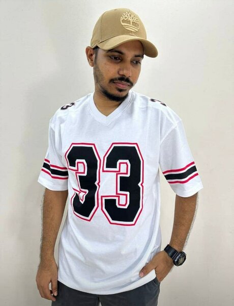 Drop shoulder T-shirt. M-XL = 125gh.