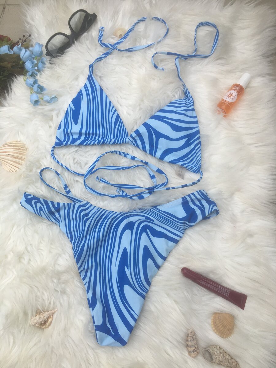 Bikinis Colorés Été Femme