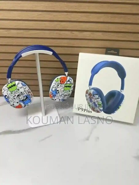 Casque Bluetooth P9Plus Coloré
