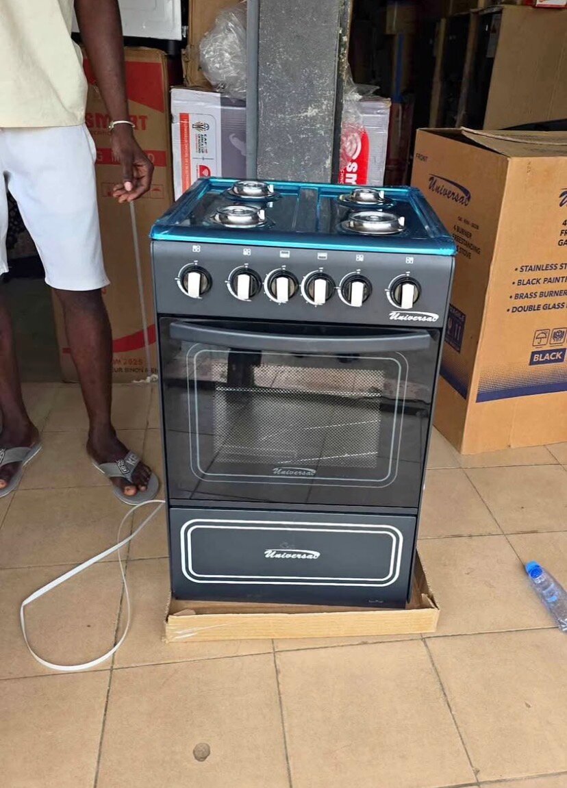 Cuisinière mixte moderne