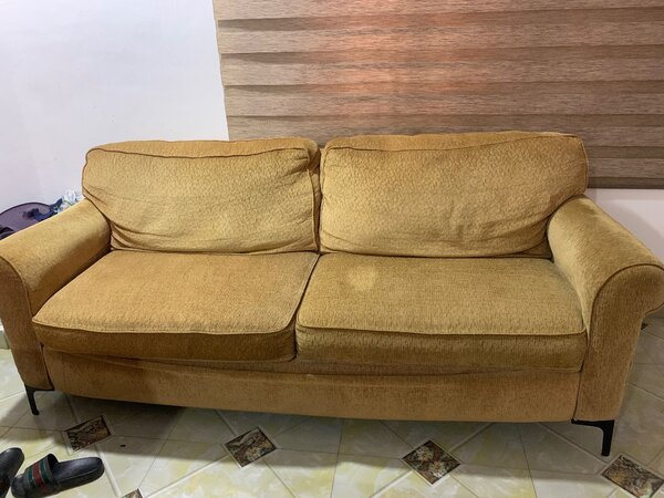 Sofas and center table