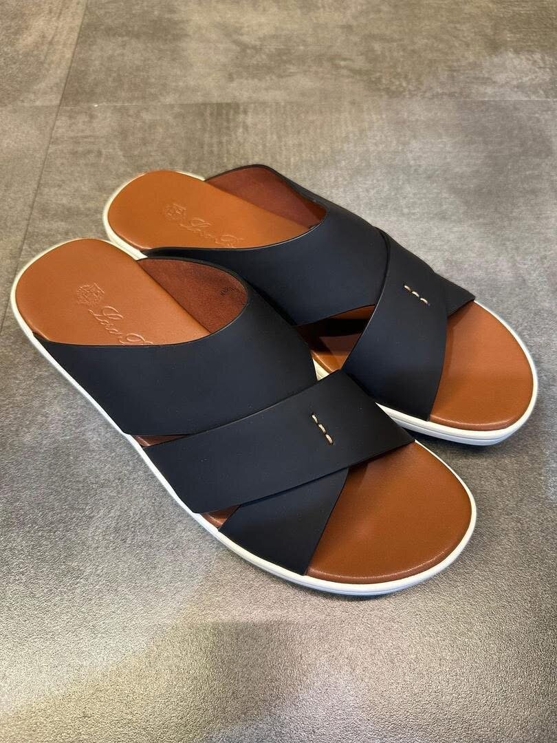 Sandales élégantes cuir noir