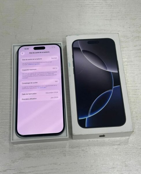 iPhone 16 pro Apple 256 Go