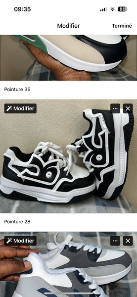 Baskets tendance enfant