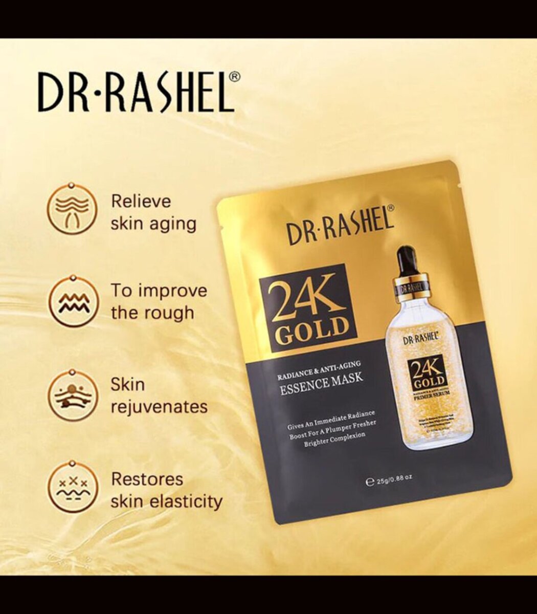 Masque Éclat 24K Or Dr. Rashel