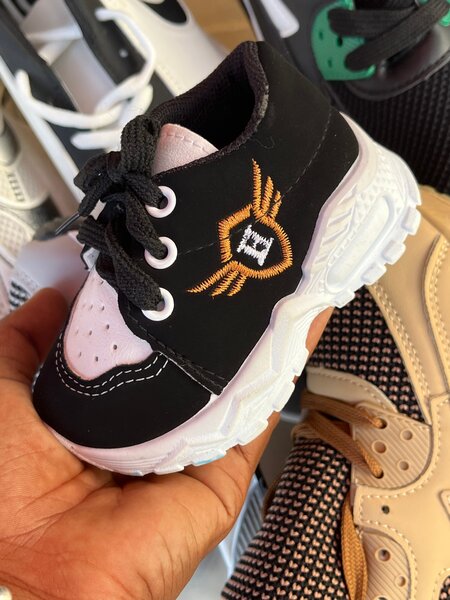 Chaussures Bébé Noires Sport