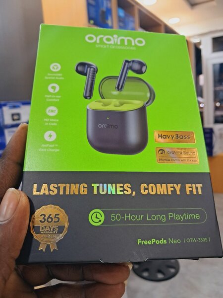 Brand new Oraimo freepods Neo with heavy bass