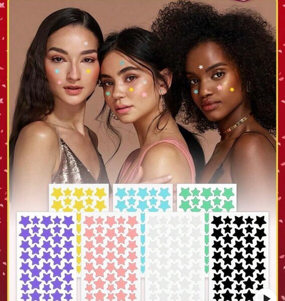 Autocollants Étoiles Brillantes