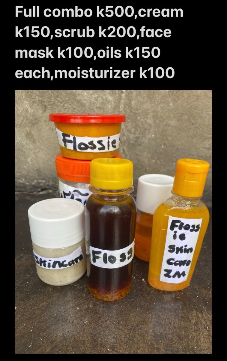 Skin care products on promo at k35 kwacha discount