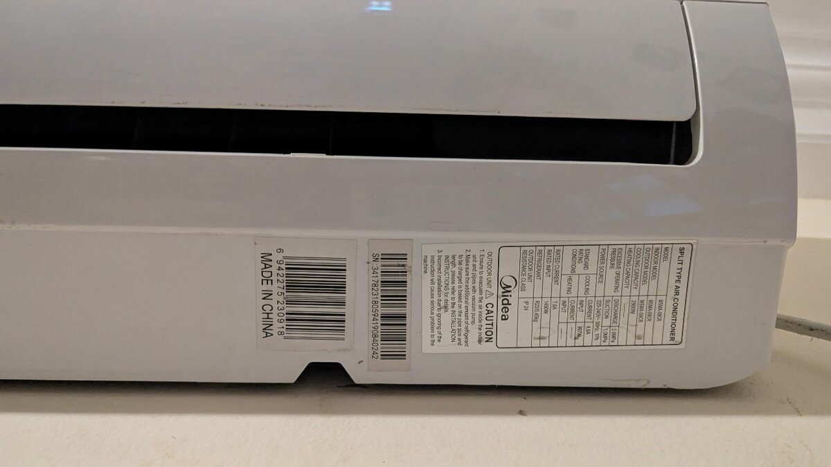 Split Mural Midea 1CV