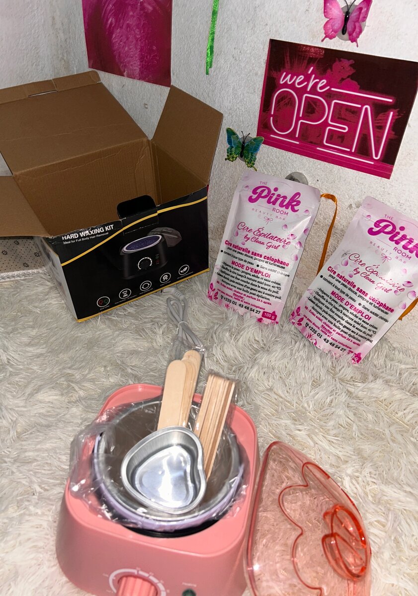 Kit cire épilatoire