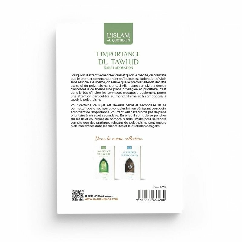 Livre: L'Importance du Tawhid