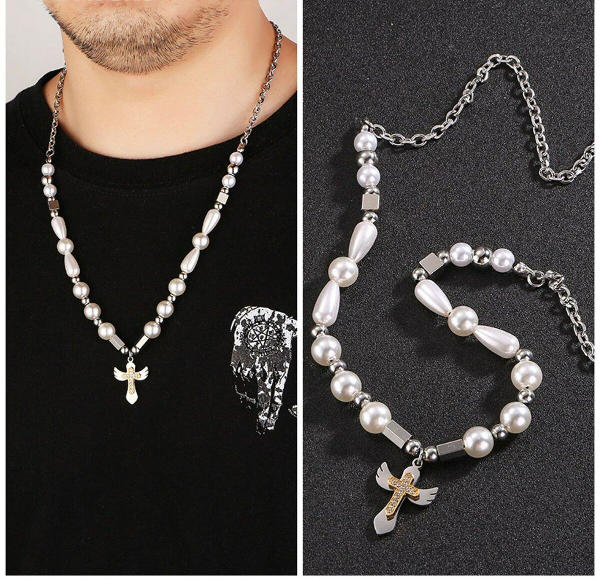 Trendy men necklace