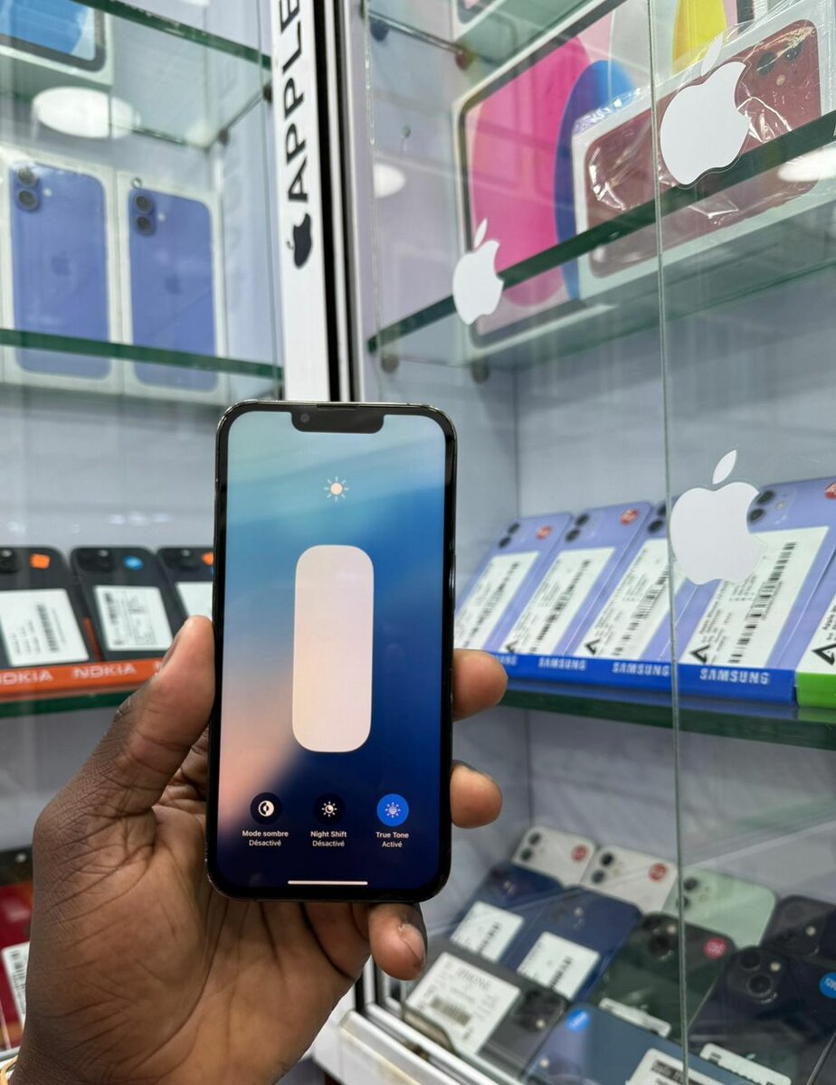 13 pro  128 Go message écran