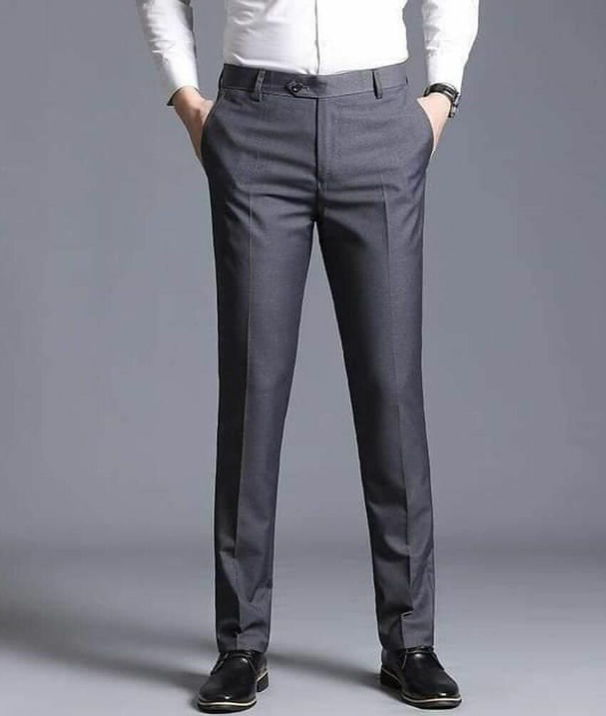 Men's Office Material Trousers