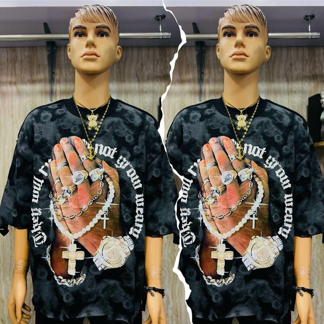 T-shirt mode streetwear graphique