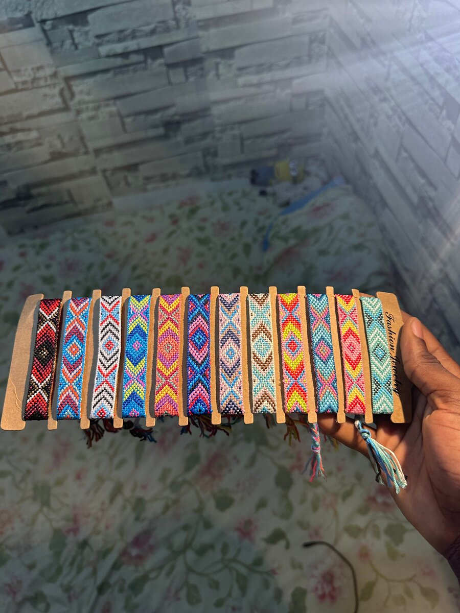 Bracelets tissés bohèmes