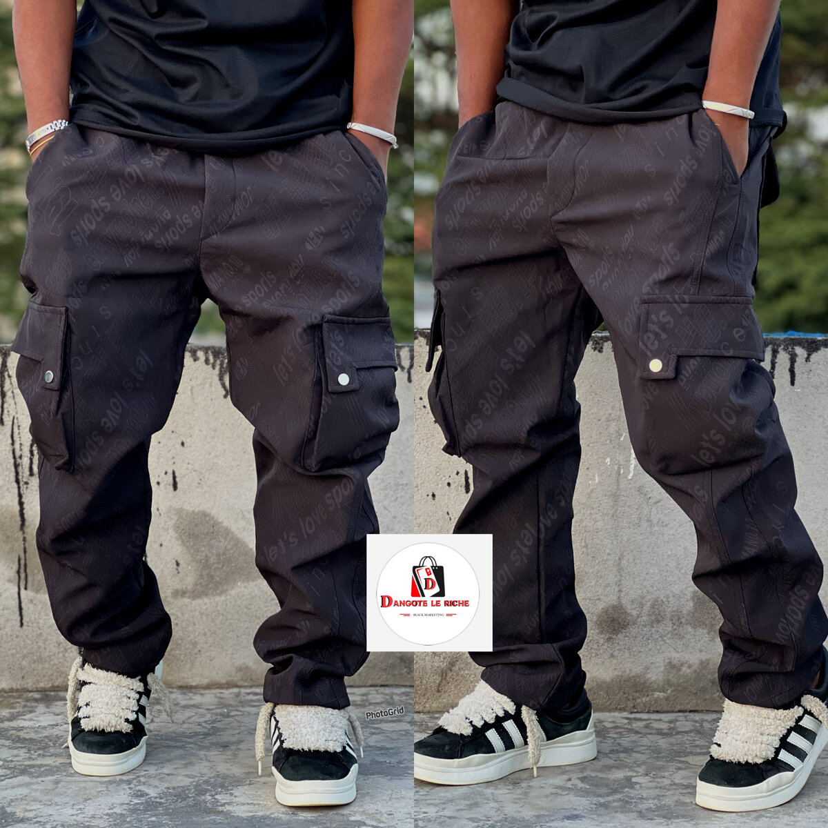 Pantalons cargo streetwear