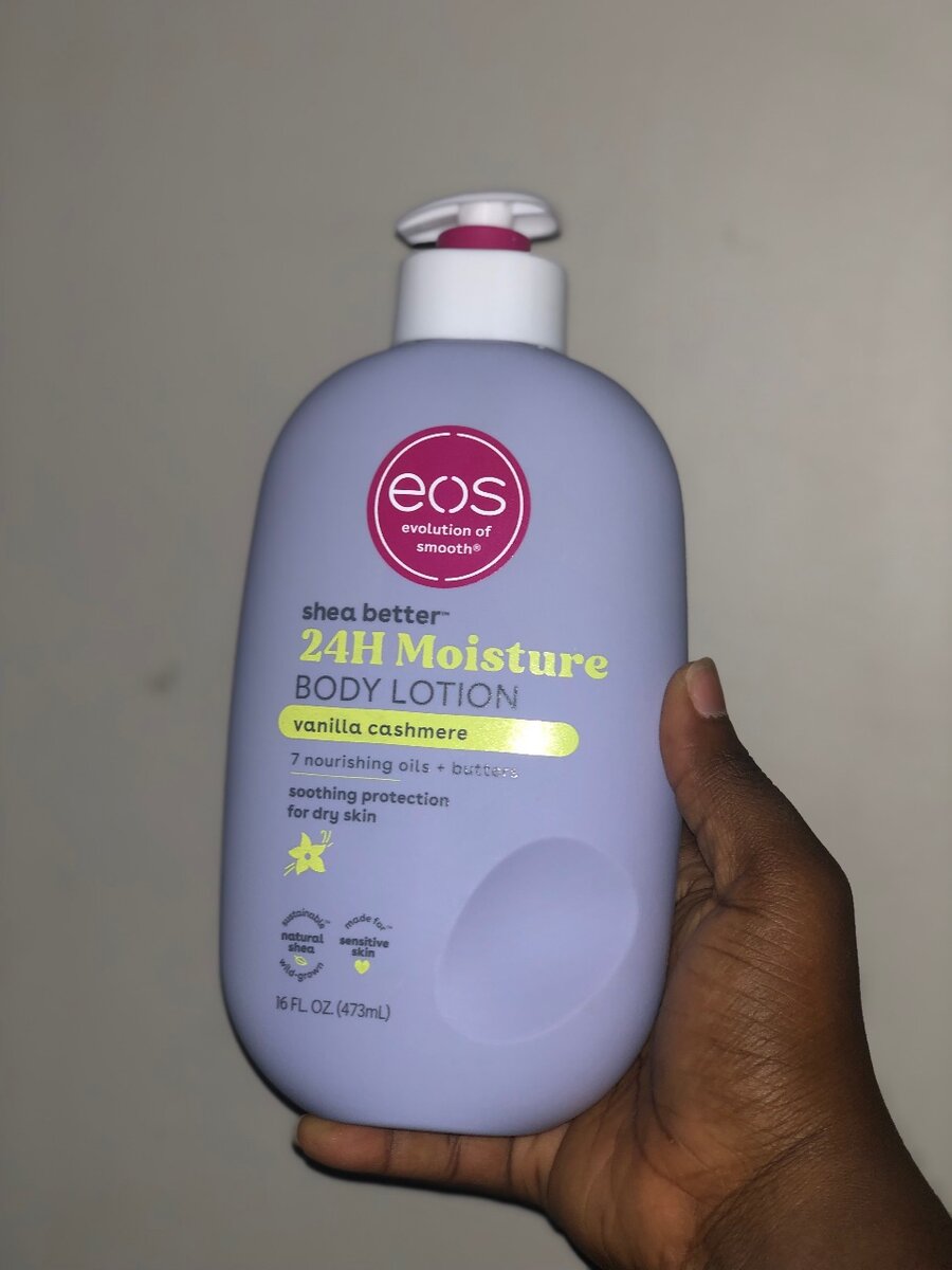 EOS shea butter Moisture body lotion