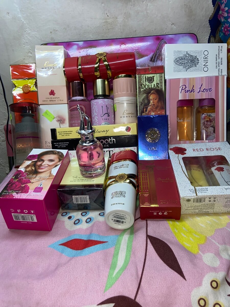 Perfumes and body splashes