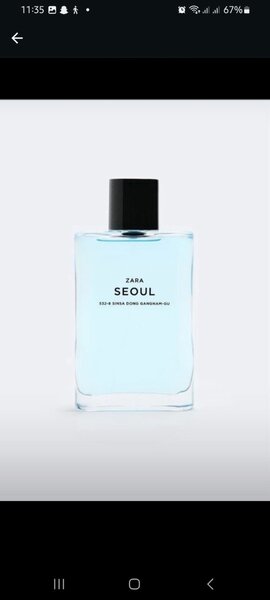 Parfum Homme Collection Zara