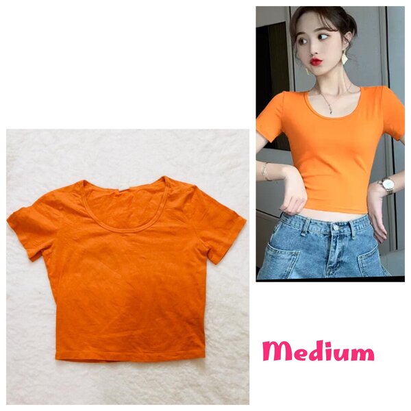 Salaula crop tops and tops