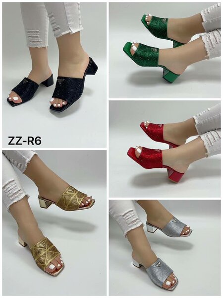 Ladies block heel
