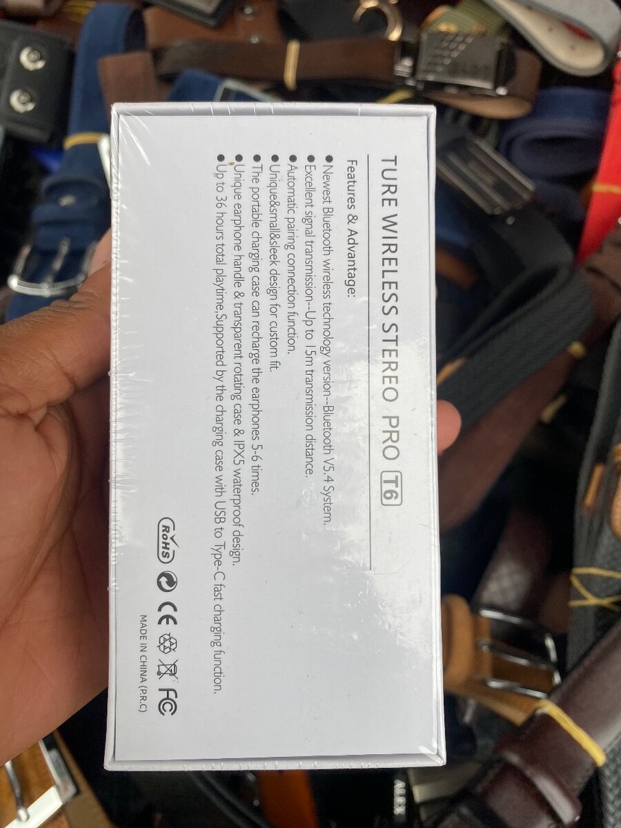 Écouteurs Bluetooth T6 Pro