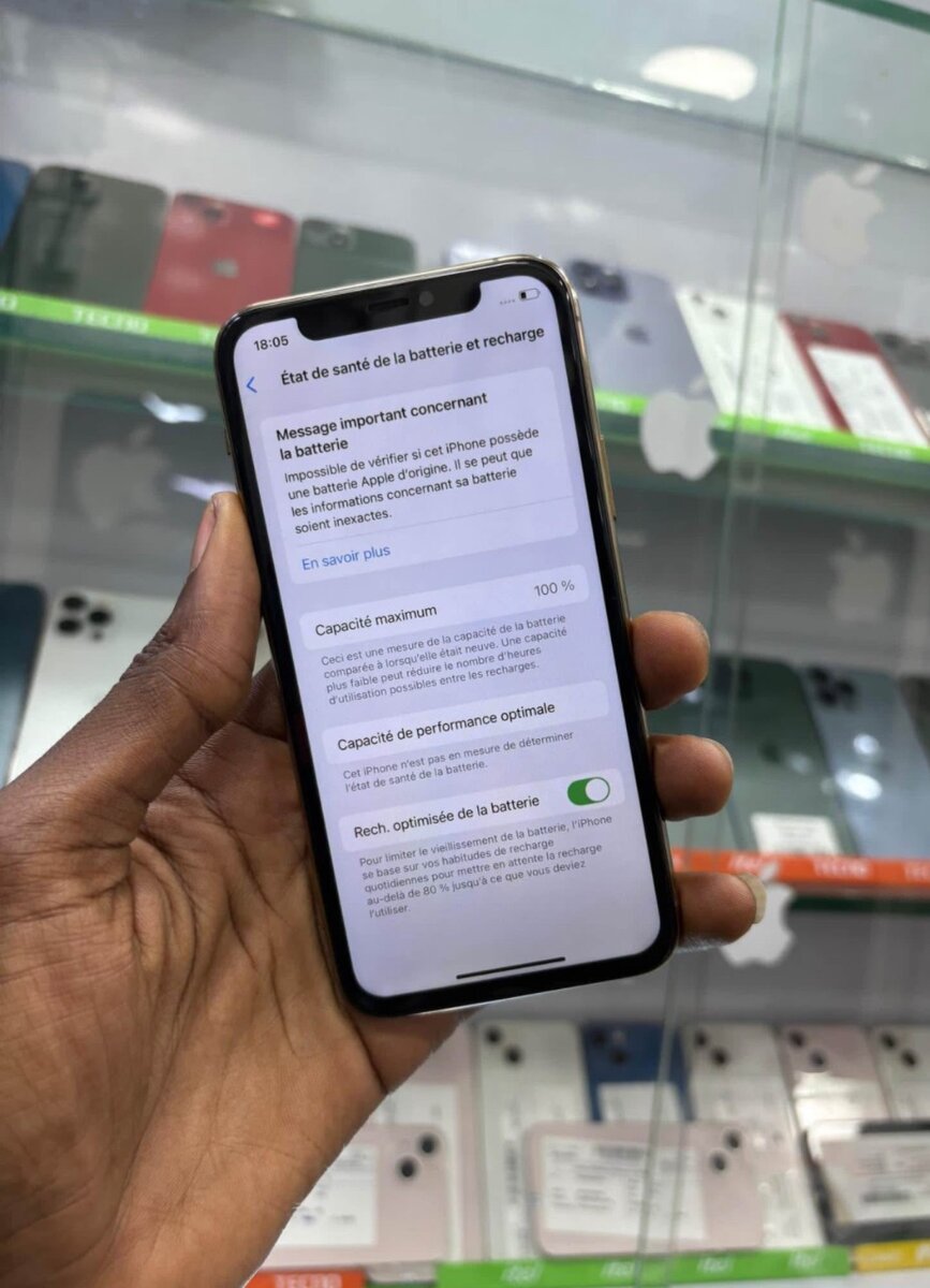 iPhone Occasion 100% Batterie