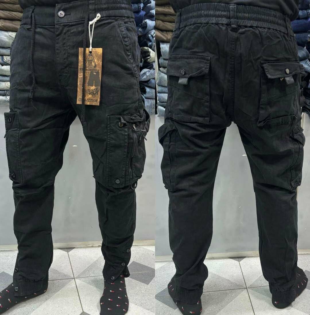 Pantalon cargo homme multi-poches