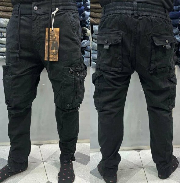 Pantalon cargo homme multi-poches