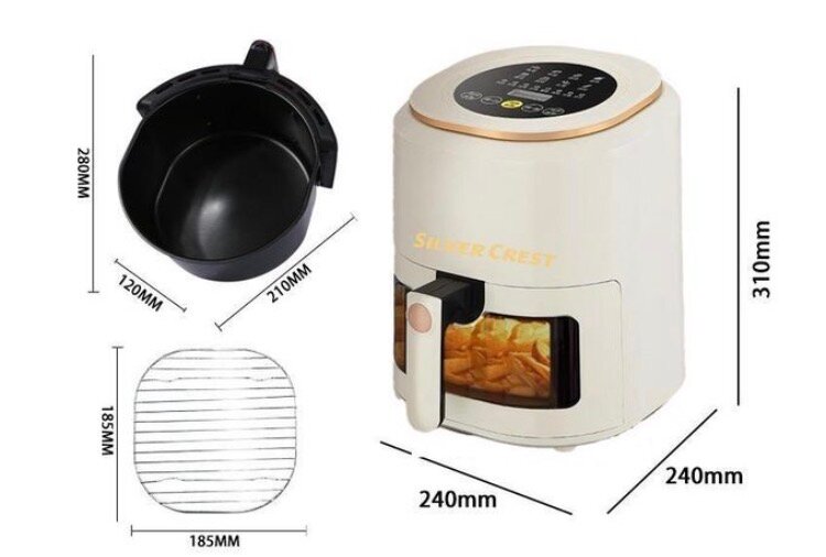 Friteuse à air 8L moderne